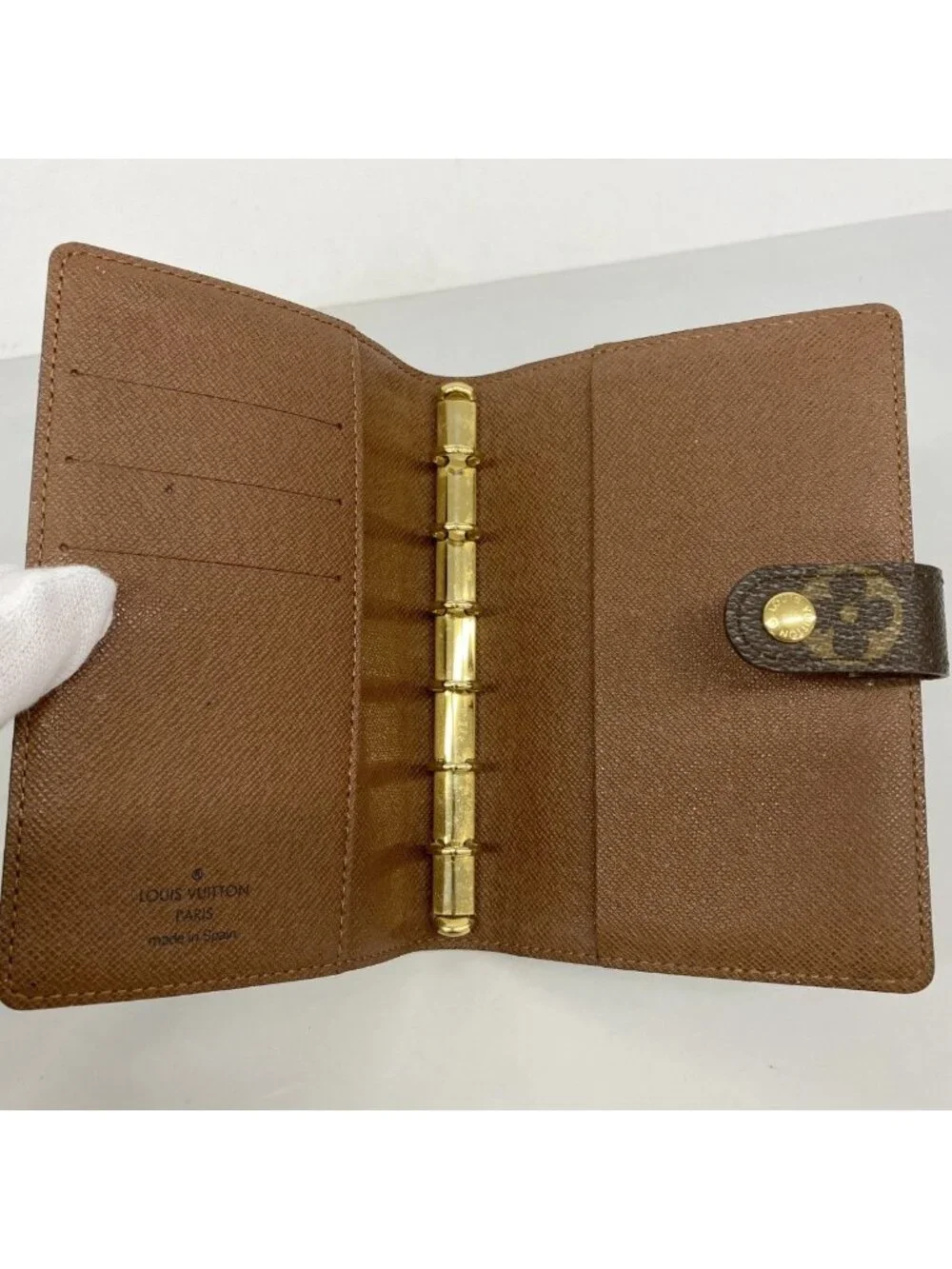 Louis Vuitton Notebook Cover Monogram Agenda PM Brown